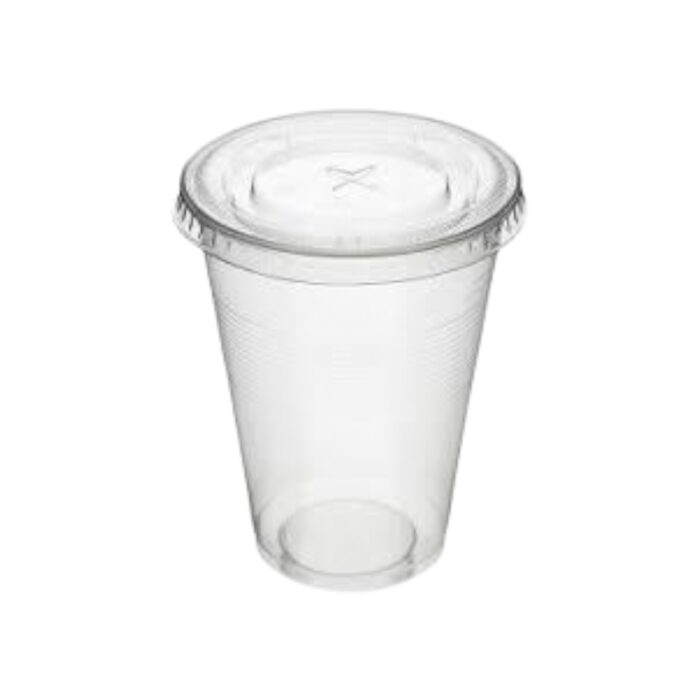 PET FLACH DECKEL FÜR HTB 8-10 MIT KREUZ ÖFFNUNG VE 1000