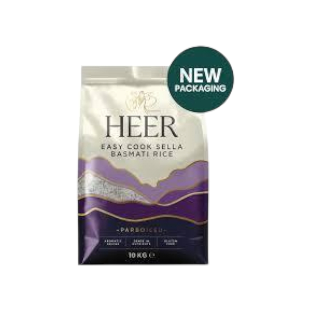 HEER EASY COOK BASMATI SELLA RICE 10 KG
