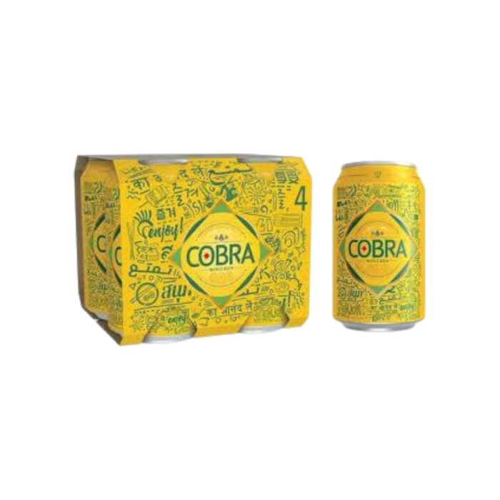 COBRA BEER 4,5 % ALC 24*330ML